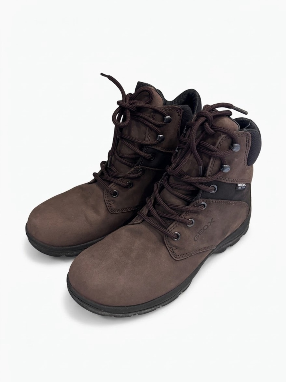 Geox All-Dry Brown Waterproof Lace Up Boots Women’s 6 EU 36